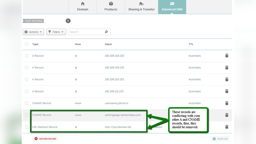How to Host from Github to Namecheap Domain