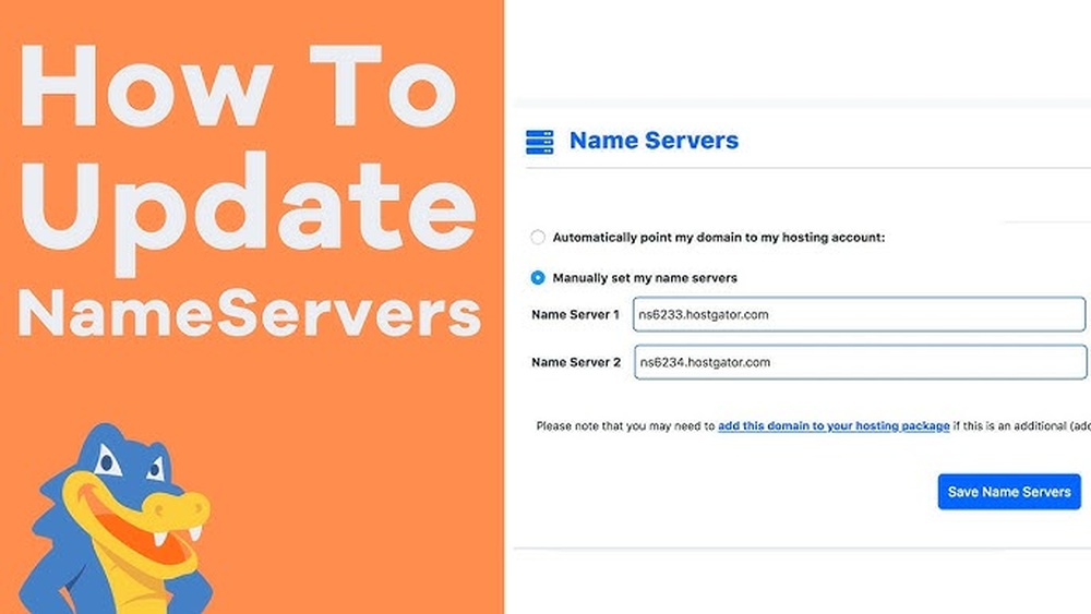 How to Point My Domain Name to My Hosting Account