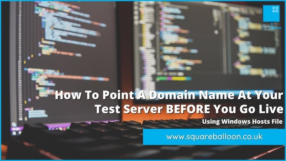 How to Point to Domain Server on Hosts File