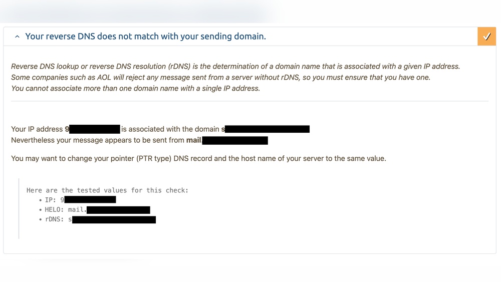 Should Reverse Dns Match Domain Or Host