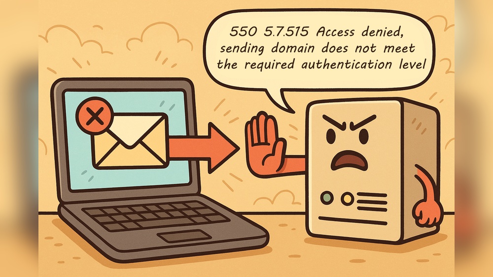 What Does 550 Recipient Rejected Domain Not Hosted Here Meadn