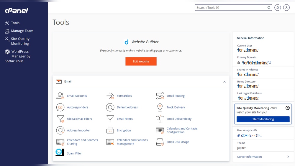 What is Domain Hosting Cpanel