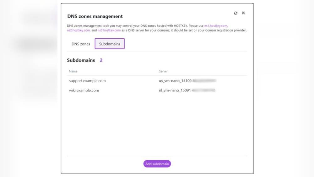 What is My Domain'S Host Key
