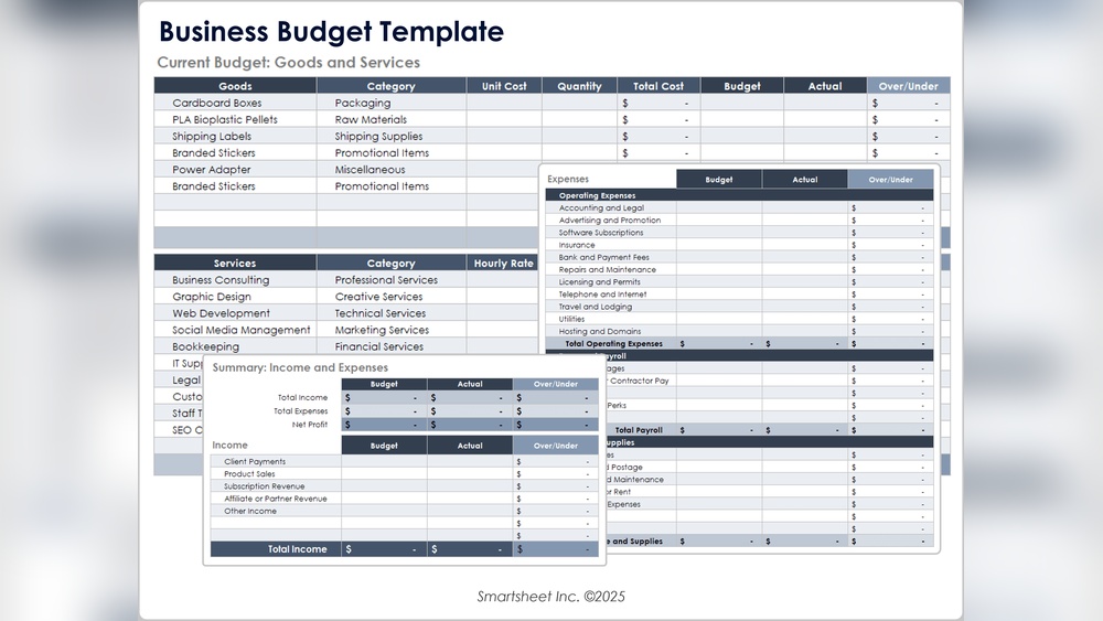 What Software Would You Use to Create a Business Budget