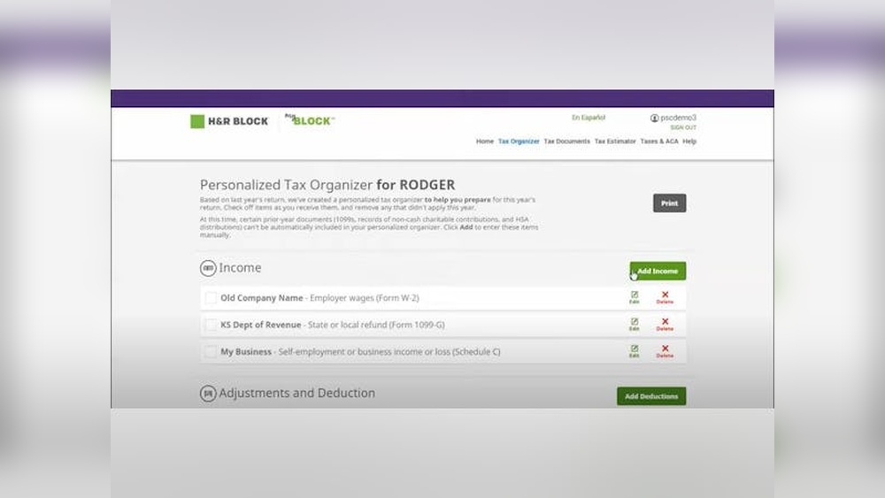 Which H And R Block Software for a Home Business
