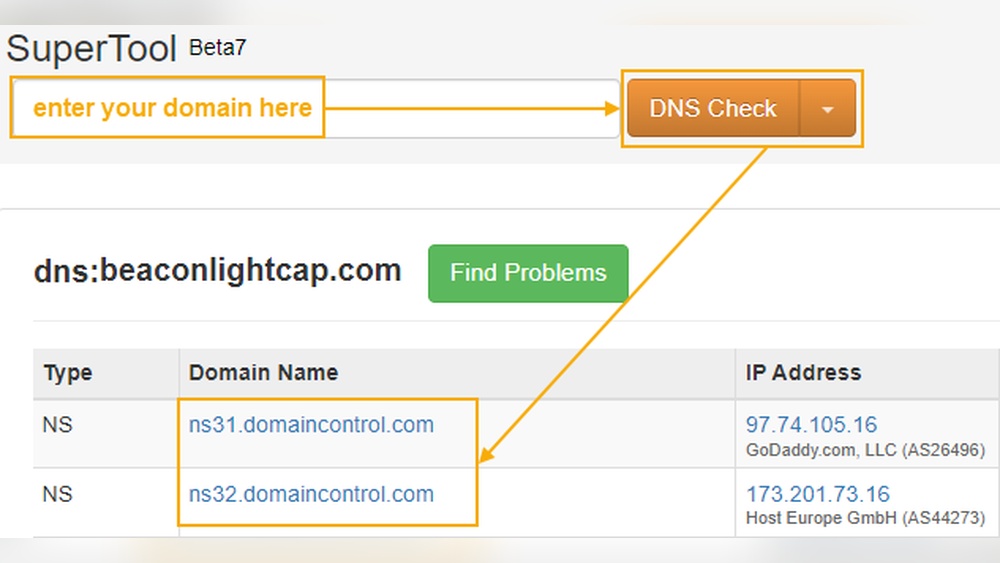Who Hosts My Domain Dns