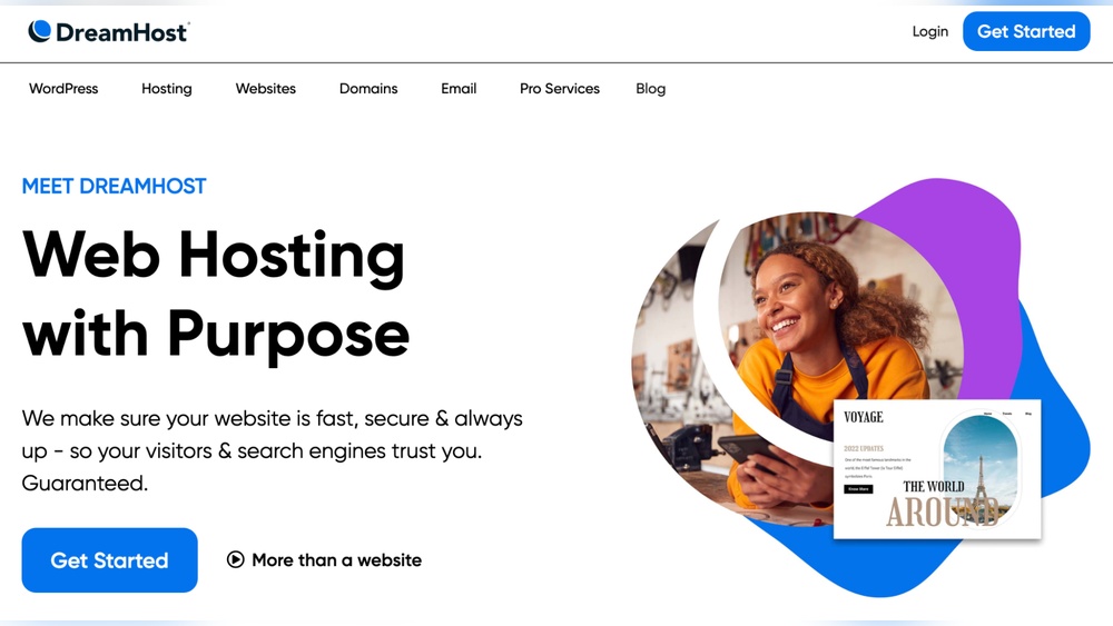 Who is the Domain Host for Shopify Websites