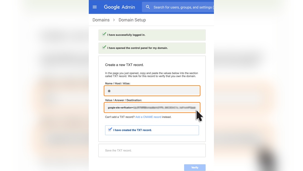 Who is Your Domain Host G Suite Setup